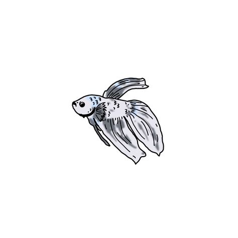 Betta Fish Line Art, Simple Betta Fish Tattoo, Beta Fish Doodle, Small Betta Fish Tattoo, Beta Fish Line Art, Betta Fish Tattoos, Beta Fish Drawing Simple, Betta Fish Illustration, Beta Fish Tattoos