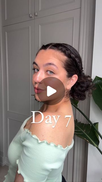 French Braid On Curly Hair, Dutch French Braid, French Braid Tutorial, French Braiding, Smoothing Brush, Braid Your Hair, Faux Braids, Bobby Pin Hair, Curly Hair Braids