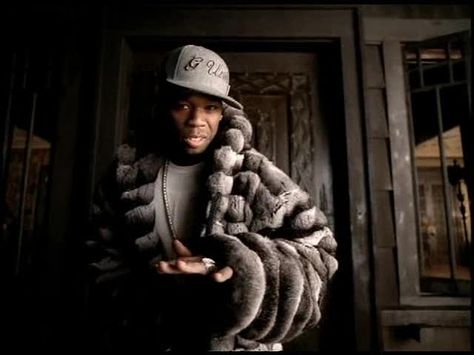 50 Cent wears a fur in 'Candy Shop' My Neck My Back, Chinchilla Coat, Magic Stick, Soulja Boy, Lil Kim, Mens Fur, The 2000s, 50 Cent, Shearling Coat