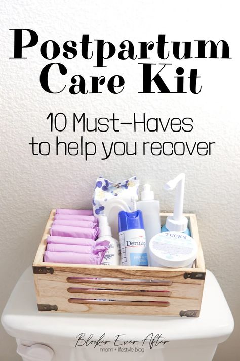 Postpartum Must Haves, Postpartum Care Kit, Birth Recovery, Baby Checklist, Baby Life Hacks, Baby Hospital, Baby Advice, Preparing For Baby, Baby Prep