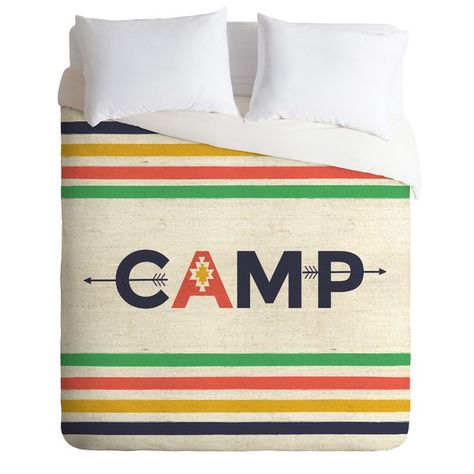 You'll love the Duvet Cover Set at Wayfair - Great Deals on all Bed & Bath products with Free Shipping on most stuff, even the big stuff. Hudson Bay Blanket, Hudson Bay Company, Sleepaway Camp, Holiday Boutique, Vintage Cabin, Camper Remodel, Camp Style, Camping Decor, Camping Bed