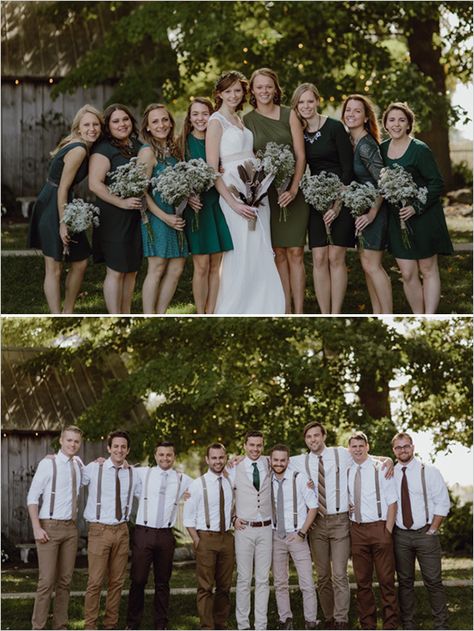 Earth Tone Groomsmen, Bridesmaids And Groomsmen Colors, Groomsmen Colors, Bridesmaid Color Scheme, Groomsmen Outfit, Groomsmen Looks, Wedding Photography Website, Jean Photography, Bride Photos