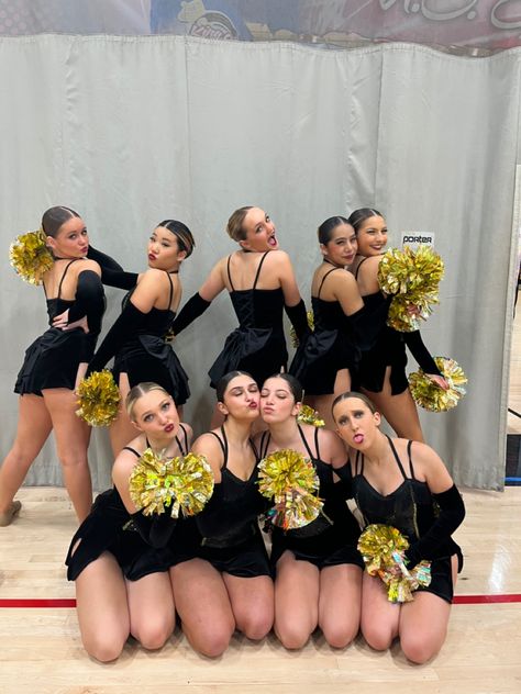 Dance Team High School, Drill Team Aesthetic, Dance Drill Team, High School Dance Team, Dance Team Pictures, Pom Squad, School Dance Team, Dance Team Photos, Dance Team Uniforms