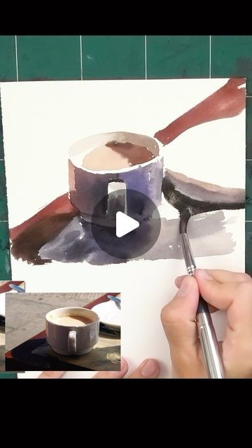 Liron Yanconsky on Instagram: "How to Paint Alla-Prima Watercolor 🎨 #watercolors" Painting Using Watercolor, Alla Prima Painting, Prima Watercolor, Watercolour Tutorials, How To Paint, Painting Tutorial, Watercolor Paintings, Paintings, Paint