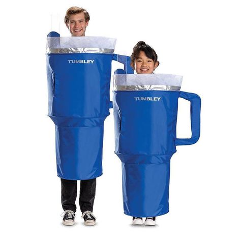 Tumbley Cup 'Pop Out' Halloween Costume Stanley Halloween Costume, Stanley Cup Halloween Costume, Weird Advertisements, Stanley Cup Costume, Hot Dog Halloween Costume, Target Halloween, Skeleton Halloween Costume, Disney With A Toddler, Kids Pop