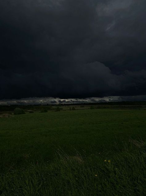 Stormy Field Aesthetic, Stormcore Aesthetic, Stormy Weather Aesthetic, Dark Field, Dark Weather, Dark Naturalism, Dark Forest Aesthetic, Dark Landscape, I Love Rain