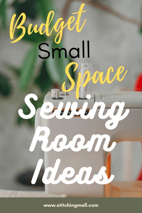 Sewing Room Ideas (1) Sewing Room Ideas, Small Sewing Rooms, Sewing Room Inspiration, Sewing Spaces, Sewing Room Organization, Sewing Space, Ideas For Small Spaces, Beginner Sewing Projects Easy, Sewing Rooms