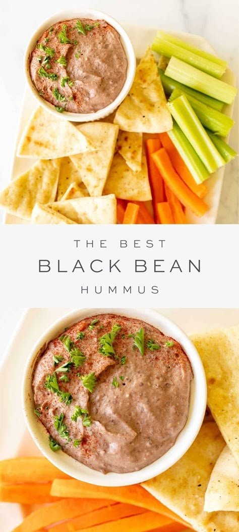 Hummus Black Bean, Black Beans Hummus, Keto Bean Dip, Black Bean Hummus Recipe Homemade, Black Bean Recipes Soup, Black Bean Hummus Without Tahini, Black Bean Healthy Recipes, Black Bean Dips, Spicy Black Bean Hummus