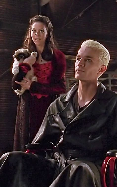 Drusilla And Spike, Drusilla Buffy Aesthetic, High Potential Tv Show, Drucilla Buffy, Drusilla Cosplay, Buffy Drusilla, Spike And Drusilla, Drusilla Buffy, Spike Drusilla