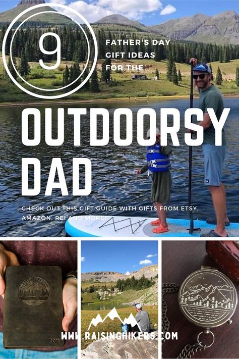 Camping Fathers Day Gifts, Hiking Journal, Etsy Gift Ideas, Adventure Family, Mountain Men, Adventure Gifts, Outdoor Gifts, Hiking Gifts, Kids Adventure