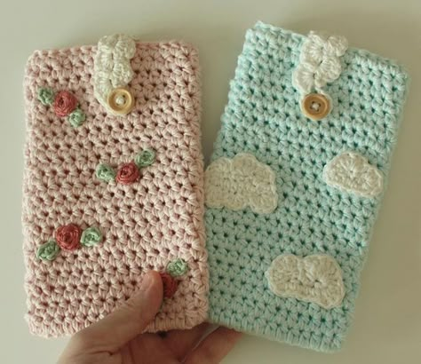 Crochet Photography, Crochet Pencil Case, Pencil Case Pouch, Crochet Case, Crochet Handbags Patterns, Crochet Decoration, Newborn Crochet, Fun Crochet Projects, Crochet Bags