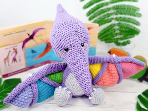 Sweet Oddity Art Amigurumi, Crochet Dinosaur Pattern Free, Crochet Pattern Dinosaur, Dinosaur Crochet Pattern, Crochet Dino, Dinosaur Crochet, Crochet Dinosaur Patterns, Animal Crochet, Crochet Dinosaur