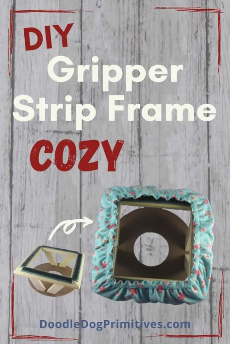 Make a gripper strip frame cozy cover for rug hooking or punch needle - that you can put around the frame to protect your hands and arms. Punchneedle Ideas, Rug Hooking Patterns Free, Rug Hooking Frames, Hook Rugs, Punch Needling, Rug Hooking Designs, Heirloom Ornaments, Wool Work, Cozy Cover