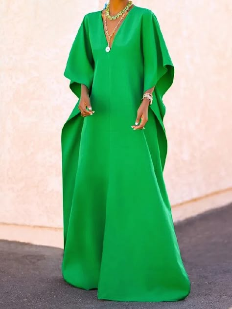 Afrocentric Fashion, Maxi Dress Designs, Maxi Dress Collection, Casual Day Dresses, Classy Dress Outfits, African Clothing Styles, Oversized Dress, Abaya Fashion, African Fashion Dresses