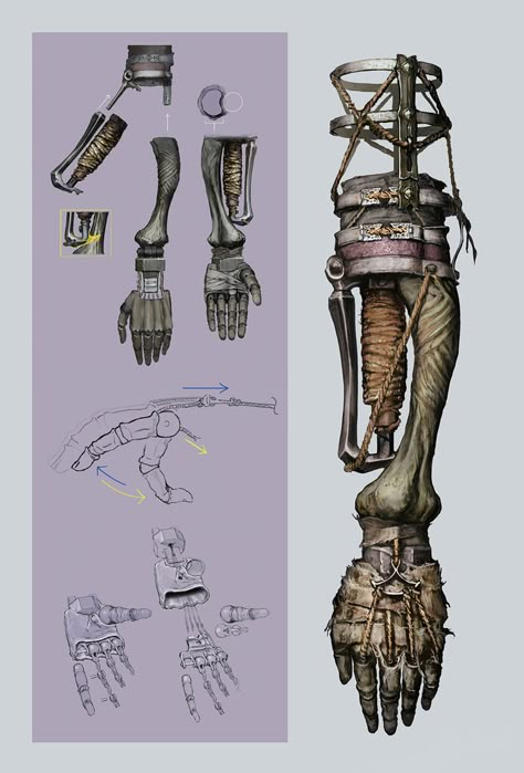 Shinobi Prosthetic Arm Art - Sekiro: Shadows Die Twice Art Gallery Sekiro Shinobi Prosthetic, Bionic Arm Concept Art, Steampunk Leg Prosthetic, Prosthetic Arm Fantasy Art, Prosthetic Arm Art, Steampunk Prosthetic Arm, Sekiro Prosthetic Arm, Prosthetic Arm Concept Art, Fantasy Prosthetic Arm