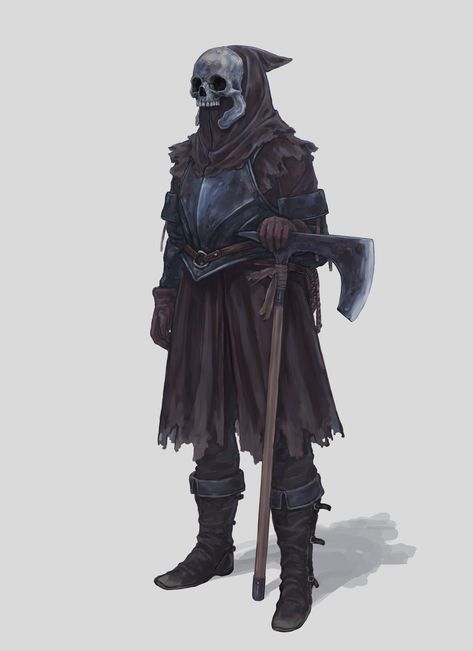 ArtStation - The Executioner Executioner Fantasy Art, Executioner Character Design, Executioner Art, Medieval Executioner, Npc Ideas, The Executioner, Dnd Npc, Roleplaying Game, Character Inspiration