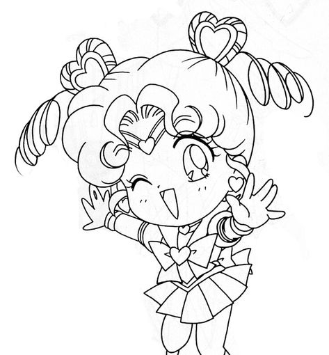 Sailor Chibi Chibi coloring page Sailor Moon Drawing, Chibi Coloring, Sailor Moon Coloring Pages, Chibi Coloring Pages, Color By Number Printable, Drawing Bases, Stencil Outline, Water Coloring, Sailor Moon Manga