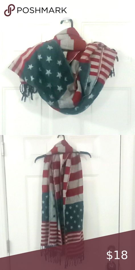 American Flag Design Scarf Design Scarf, American Flag Design, Flag Design, American Flag, Flag, Plus Fashion, Fashion Trends, Fashion Tips, Clothes Design