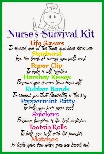 Christmas Gifts For Office Staff, Er Nurses Week, Gifts For Office Staff, Nurses Week Quotes, Survival Kit Gifts, Appreciation Gifts Diy, Nurse Appreciation Week, Happy Nurses Week, Nurses Week Gifts