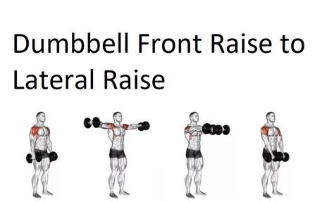 The Dumbbell Front Raise to Lateral Raise complex blends two exercises to build the middle deltoids, as well as the anterior deltoids of the shoulder. It’s usually done only one rep of each exercise at a time, however, you can do more repetitions of each or increase the number of reps over consecutive rounds (e.g. 1 […] Shoulder Day, Front Raises, Lateral Raises, Muscle Fitness, Upper Body Workout, Do More, The Middle, You Can Do, Quick Saves