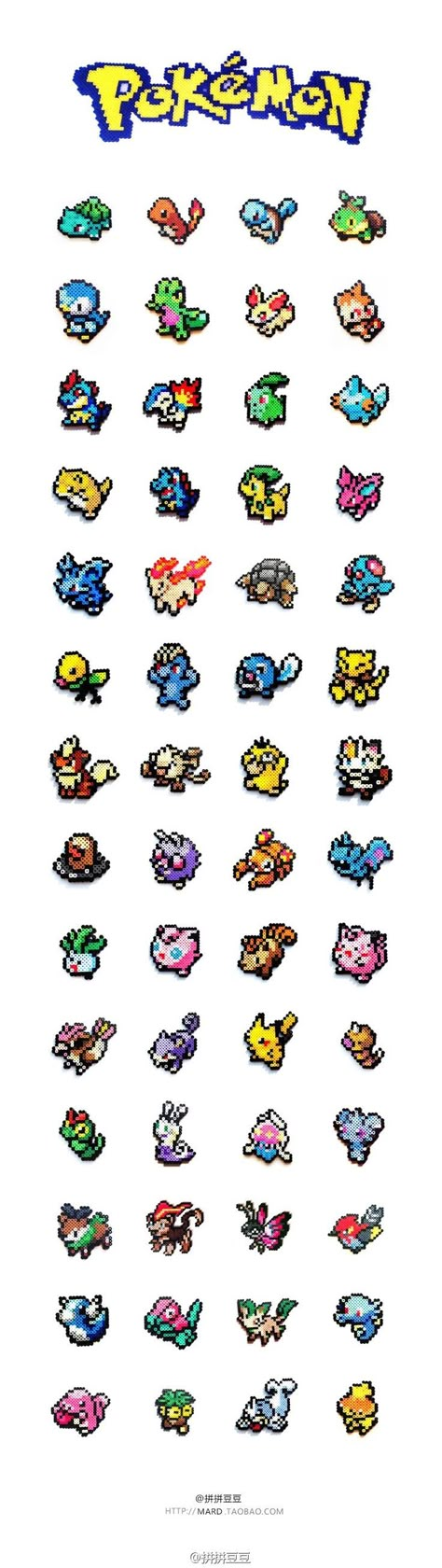 Hama Beads Pokemon, Pokemon Cross Stitch, Perler Projects, Pokemon Bead, Hamma Beads Ideas, Pokemon Perler Beads, Pixel Beads, Art Perle, Hama Beads Design