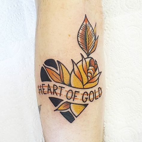 Heart Of Gold Tattoo, Cactus Tattoo, About Heart, Tattoo Prices, Gold Tattoo, Instagram Heart, Heart Tattoo, Tattoo Shop, Tattoo Style