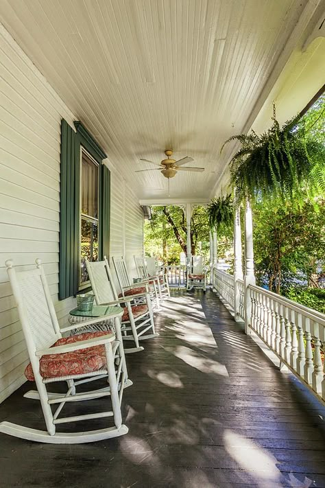 Southern Porch Photograph by Andrew Soundarajan Vintage Farmhouse Front Porch, Wrap Around Porch With Railing, Wrap Around Porch Aesthetic, Large Porch Ideas, Country Wrap Around Porch, Farmers Porch Ideas, Big Front Porch Ideas, Country House Porch, Back Porch Dining