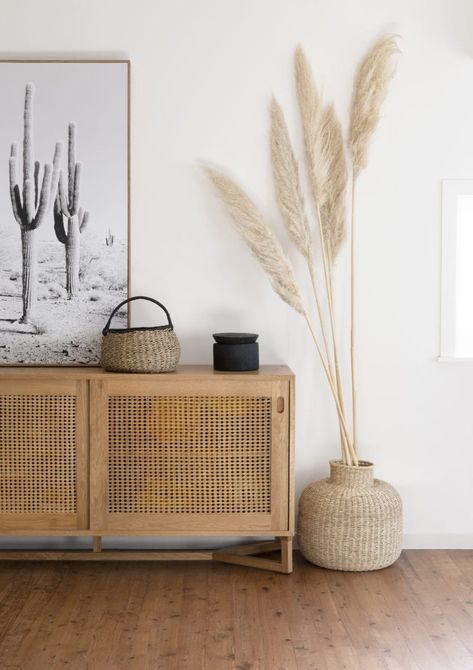 Neutral Interior Design Ideas: 9 Rules to Follow in Subdued Rooms - TLC Interiors Rattan Cupboard, Bohemian Style Home, Desert Boho, Interior Design Minimalist, Diy Ikea Hacks, Boho Interiors, Inspire Me Home Decor, Salon Interior Design, Interior Modern