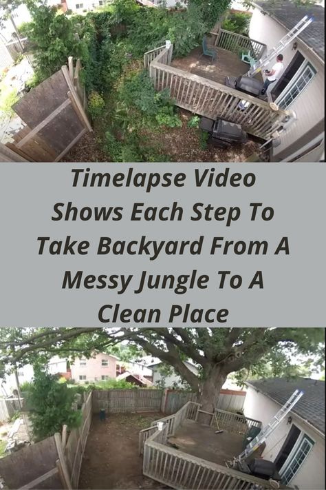 As the weather is becoming warmer and nicer and the days are getting longer, it’s the perfect time to start gardening. But, what if you neglected your yard during fall and winter and your backyard has become more of a jungle than a garden or yard? It might seem like a daunting task to clear everything out, but have no fear—it’s possible. Start Gardening, Cozy Summer, Timelapse Video, Easy Hacks, Deadpool Wallpaper, House With Porch, Diy Clothes Life Hacks, Pet Rats, Amazing Life Hacks