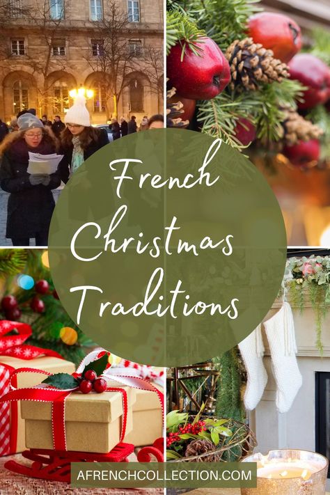 French Christmas Decorations, French Christmas Traditions, National Celebration Days, Christmas Eve Meal, French Christmas Decor, Traditional Christmas Cake, Traditional Christmas Dinner, Traditional Christmas Food, French Travel