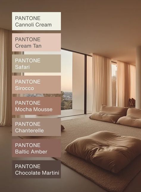 Pantone Color Of The Year 2025, 2025 Pantone, Love Color Palette, Brown Pantone, Colours Palette, Pantone Trends, Nude Color Palette, Wall Paint Color, Sweet Image