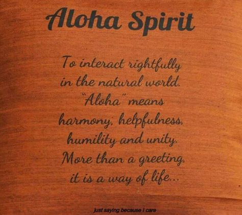 Aloha Spirit Hawaii Words, Aloha Meaning, Aloha Quotes, Hawaii Leis, Hawaiian Sayings, Hawaii Language, Hawaiian Words And Meanings, Hawaii Quotes, Hawaiian Words