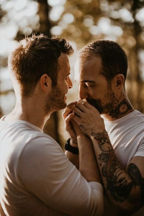 Gay Couple Photoshoot, Photoshoot Couple Poses, Gay Wedding Photos, Magic Rings, Uganda Africa, White Magic Spells, Intimate Engagement, Queer Weddings, Couples Engagement Photos