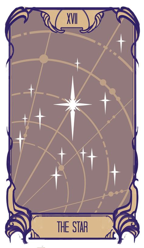 Tarot Card Designs, Tarot Cards Art Illustration, The Star Tarot, Tarot Tattoo, Arcana Tarot, Art Thomas, The Aquarius, Aquarius Sign, Art Major