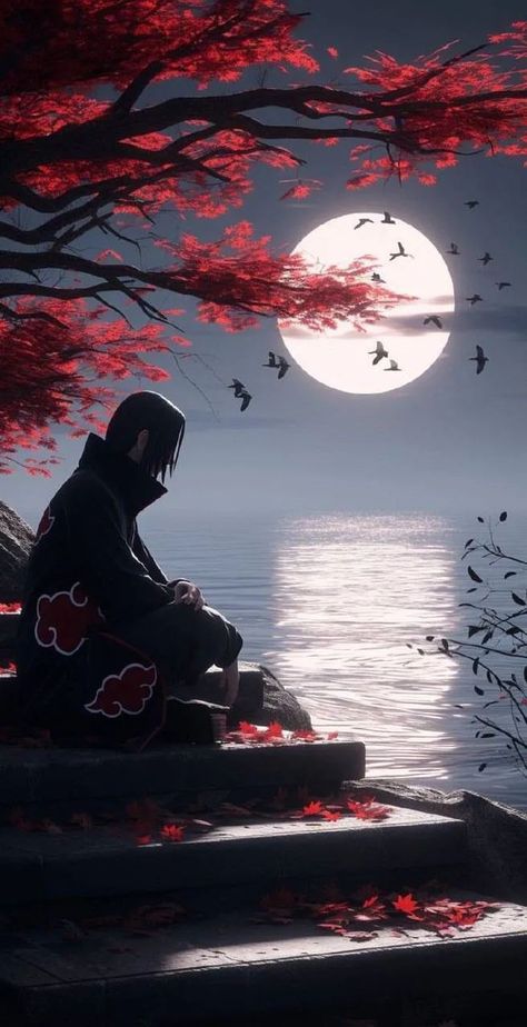 Japanese Art Samurai, Anime Picture Hd, Samurai Wallpaper, Itachi Uchiha Art, Recent Anime, Naruto Uzumaki Art, Cool Anime Backgrounds, Naruto Pictures, Anime Artwork Wallpaper