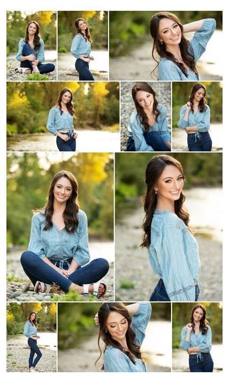 Senior Photoshoot Outfits High Schools, Sean Brown, Senior Portraits Girl, Senior Photography Poses, Senior Portrait Poses, Senior Photo Poses, Studio Photography Poses, Vancouver Washington, Photographie Portrait Inspiration