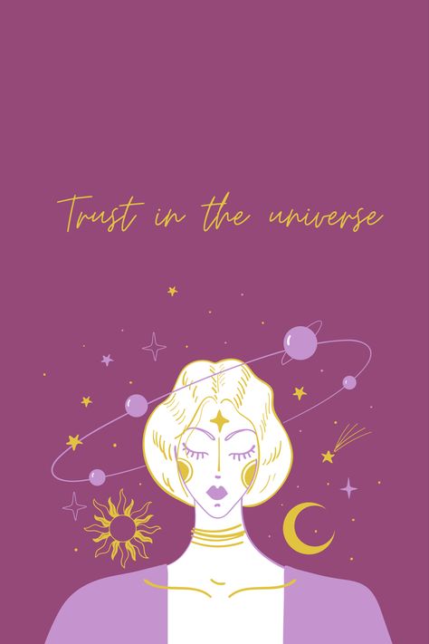 Have Faith Wallpaper, Its Already Yours Universe Wallpaper, Trust In Universe, Trust The Universe Wallpaper, Trust The Universe Quotes, Affirmation Background, Manifest Quotes, Ethereal Core, Inspiring Affirmations