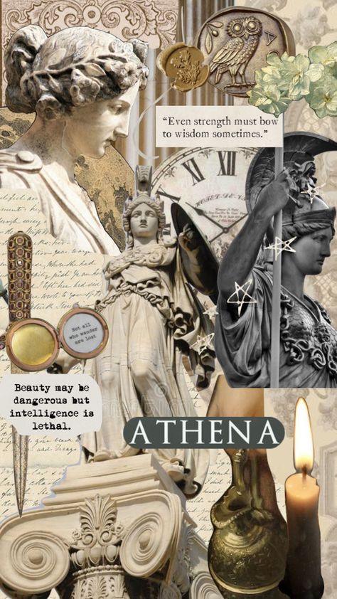 Greek Asthetic Wallpers, Yunani Aesthetic, Athena Aesthetic Wallpaper, Greek Mythology Aesthetic Wallpaper, Greek Athena, Greek Mythology Aesthetic, Athena Aesthetic, Vanellope Y Ralph, Greece Mythology