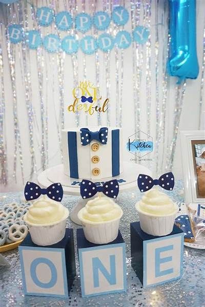 Onederful Birthday Theme, Onederful Birthday Cake, Mr Onederful Birthday Cake, Onederful Cake, Mr Onederful Birthday, Onederful Birthday, Mr Onederful, Blue Birthday Parties, Kuala Lumpur Malaysia