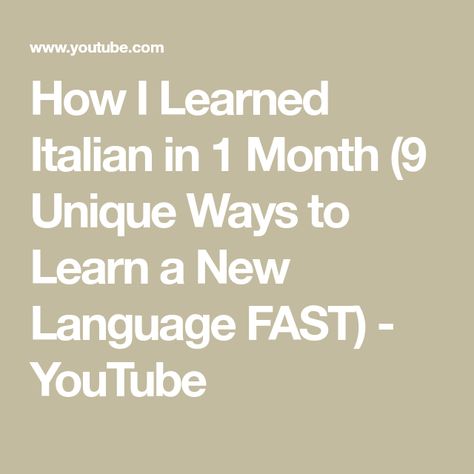 How To Learn Italian, Apps To Learn Italian, Language Learning Italian, Italian Language Pronunciation, How To Pronounce Italian Words, 1 Month, Learn Faster, Italian Words, Free Online Courses