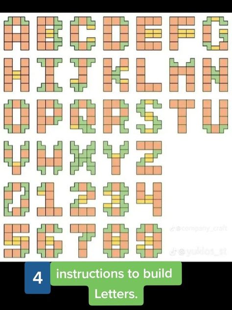 Minecraft Shapes Guide, Minecraft House Measurements, Minecraft Letters Build, Minecraft Sign Board Design, Minecraft Sign Design, Minecraft Shape Guide, Minecraft Map Display, Minecraft Letters Alphabet, Smithing Template Minecraft