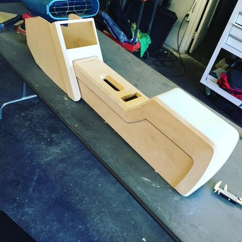 Vw Pointer, Custom Center Console, Car Interior Upholstery, Custom Car Audio, Car Interior Diy, Automotive Upholstery, Custom Consoles, Car Console, Custom Car Interior