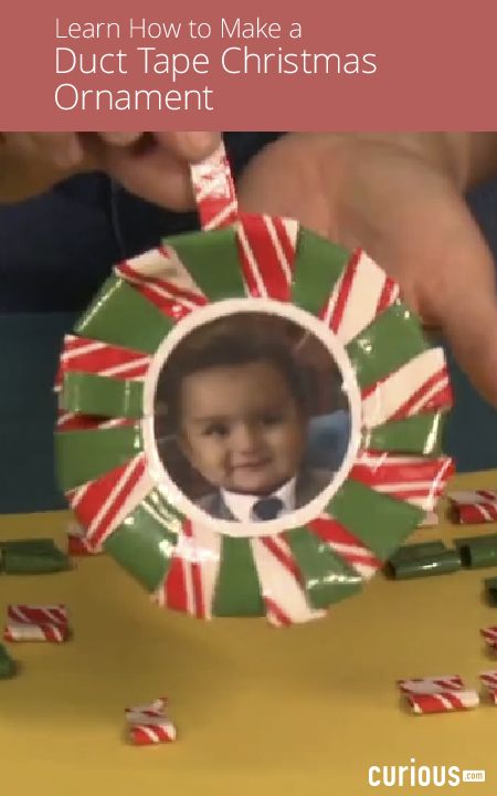 Need DIY ornaments? In this crafting lesson, learn how to make a duct tape Christmas ornament using a disposable coffee lid and personalize it with a photo. Sophies World, Sophie's World, Candy Creations, Diy Ornaments, Duct Tape, Ornaments Diy, Holiday Treats, Diy Christmas Ornaments, Holiday Ornaments