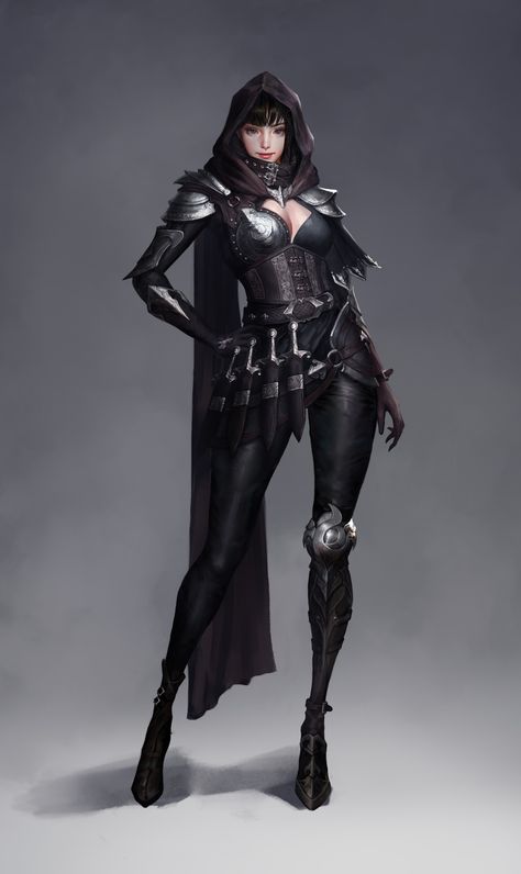 Assasin Female, Female Assassin Art, Girl Assassin, Rogue Assassin, Female Assassin, Warrior Outfit, Villain Character, Female Inspiration, Female Character Concept