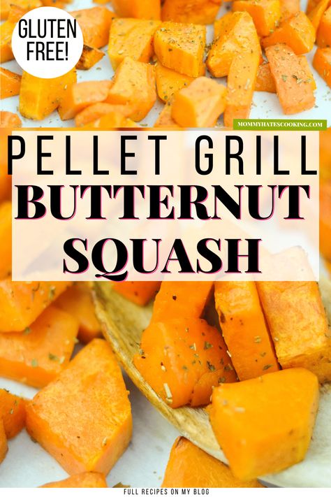 Use the pellet grill or smoker to make this tasty Smoked Butternut Squash, it's grilled and roasted to perfection! Smoked Butternut Squash, Grilled Butternut Squash, Oven Roasted Butternut Squash, Buttercup Squash, Rosemary Recipes, Cleaner Eating, Smoker Cooking, Pellet Grill Recipes, Butternut Squash Recipes