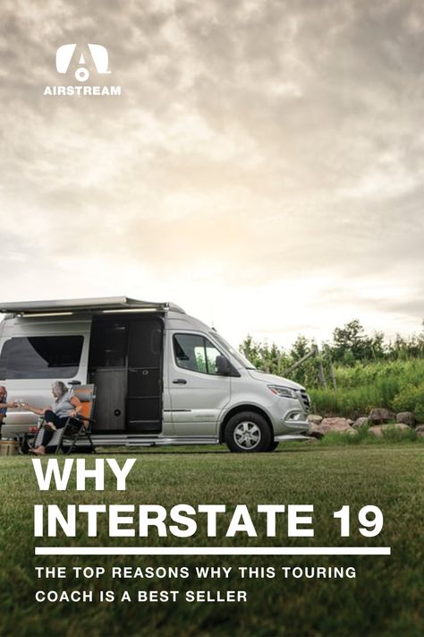 It's hard to find something not to love about Interstate 19. After combing 2022's sales data, it's clear Touring Coach owners agree. Discover the features and amenities that make Interstate 19 our best-selling motorized Airstream model. Airstream Interstate 19, Airstream Interstate, Rv Dreams, Sprinter Van, Class B, It's Hard, Bushcraft, Van Life, Most Popular