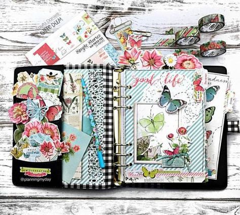 Setting up a 3 Ring Planner – Scrap Booking Midori Journal, Carpe Diem Planner, Ring Planners, Ring Planner, Digital Bullet Journal, Paper Pocket, Schedule Organization, Planner Essential, Paper Ideas