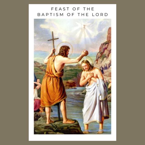 Feast of the Baptism of the Lord - Mk 1:9-11 It happened in those days that Jesus came from Nazareth of Galilee and was baptized in the Jordan by John. On coming up out of the water he saw the heavens being torn open and the Spirit, like a dove, descending upon him. And a voice came from the heavens, “You are my beloved Son; with you I am well pleased.” To read more: Jesus Baptised, Luminous Mysteries, Rosary Mysteries, Holly Pictures, Divine Providence, Jesus Praying, Holy Rosary, Religious Images, Light Of The World