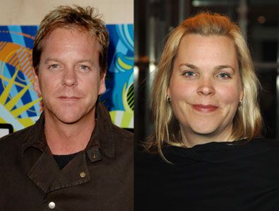 Kiefer Sutherland and his twin sister Rachel