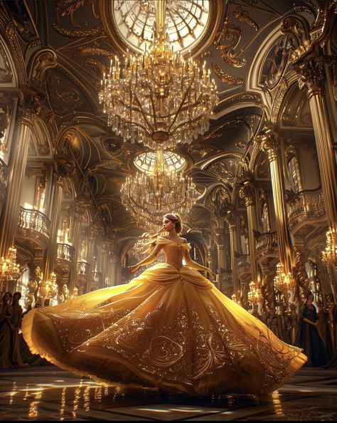 Disney Princess In Real Life, Diy Disney Princess, Color Oil Painting, Beauty And The Beast Wallpaper, Fantasy Settings, Beauty And Beast Wedding, Princess Life, Dream Wallpaper, Photoshop Creative